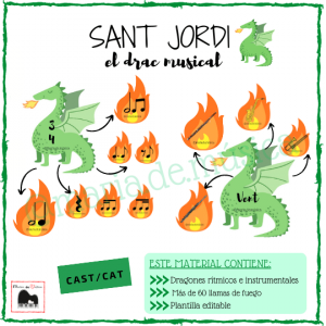 Sant Jordi el dragón musical