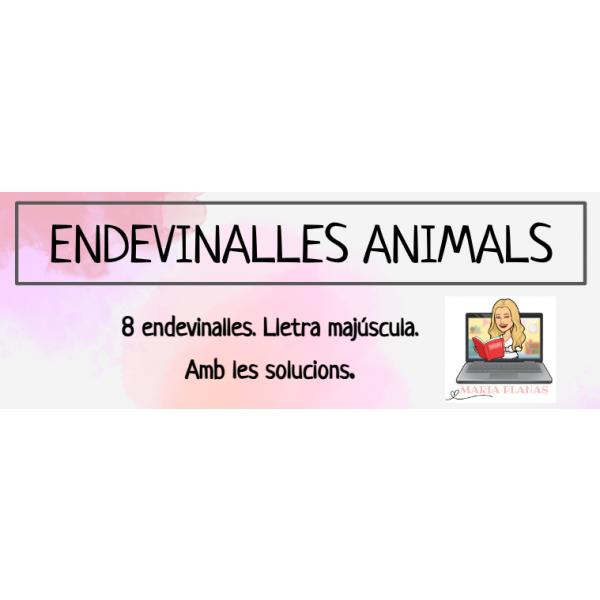 ENDEVINALLES ANIMALS