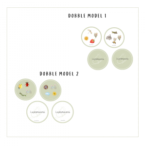 PACK DE JOCS DE PRIMAVERA: DÒMINO, MEMORY I DOBBLE