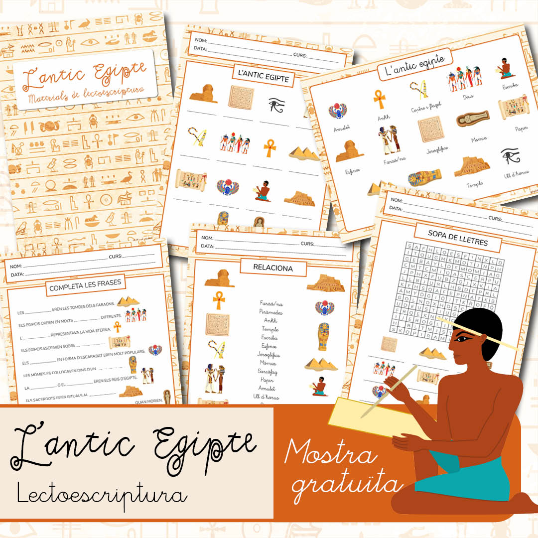 MOSTRA GRATUÏTA - Antic Egipte: Lectoescriptura