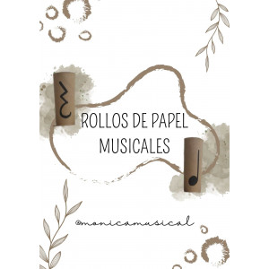 ROLLOS DE PAPEL MUSICALES