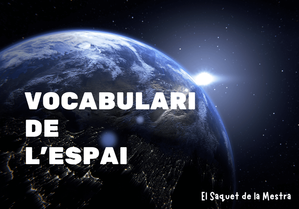 Vocabulari de l'espai