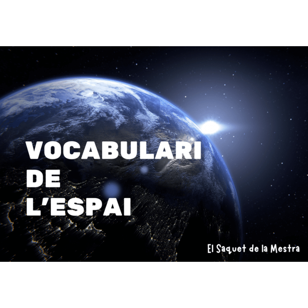 Vocabulari de l'espai