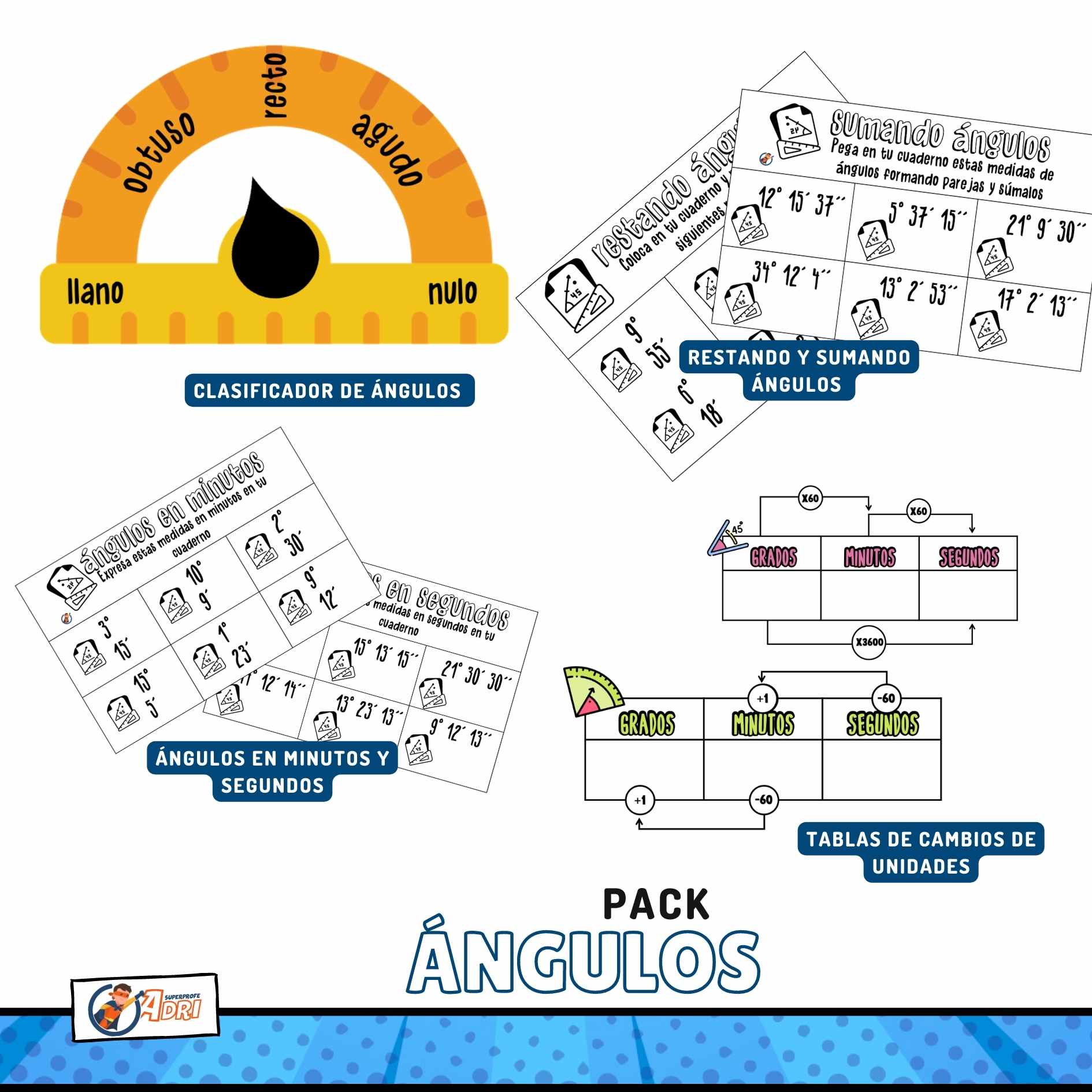 Pack ángulos