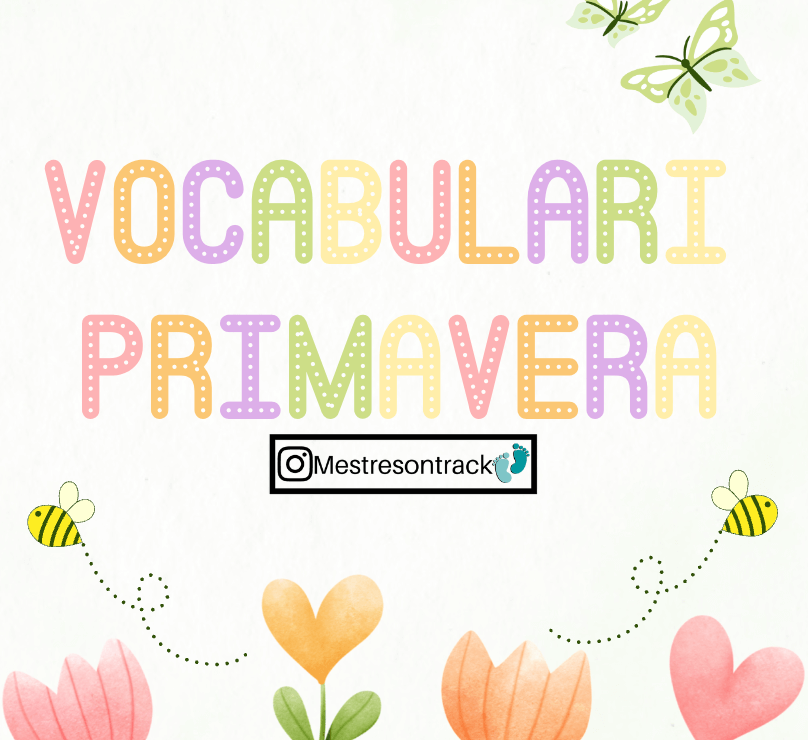Vocabulari de la primavera
