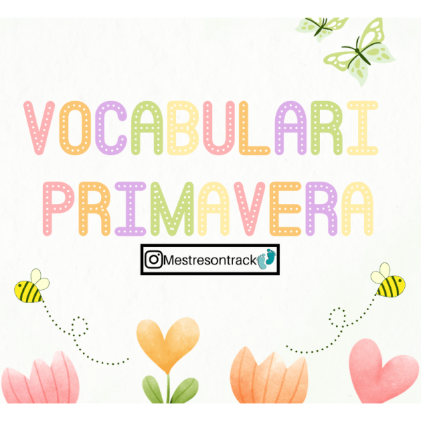 Vocabulari de la primavera