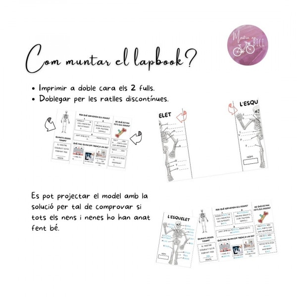 Lapbook de l'esquelet
