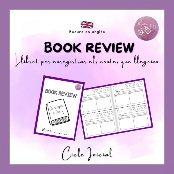 BOOK REVIEW - booklet to write the books that I read