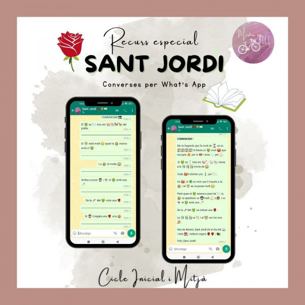 Whats App de Sant Jordi