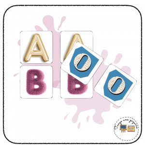 Juego Abecedario: cada oveja con su pareja