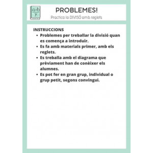 Problemes amb divisions.