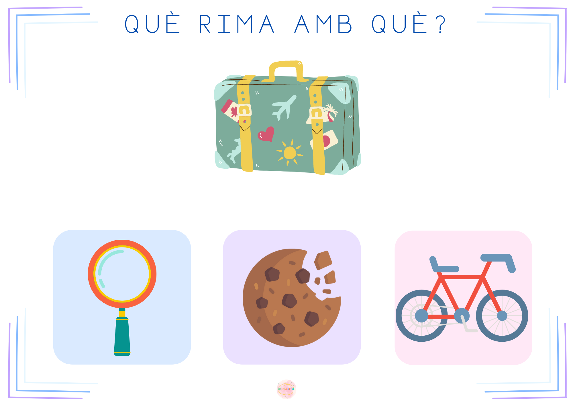 Què rima amb què¿