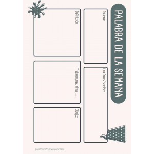 La palabra de la semana.