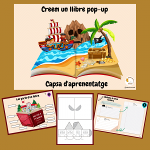 Capsa d'aprenentatge CREEM UN LLIBRE POP-UP