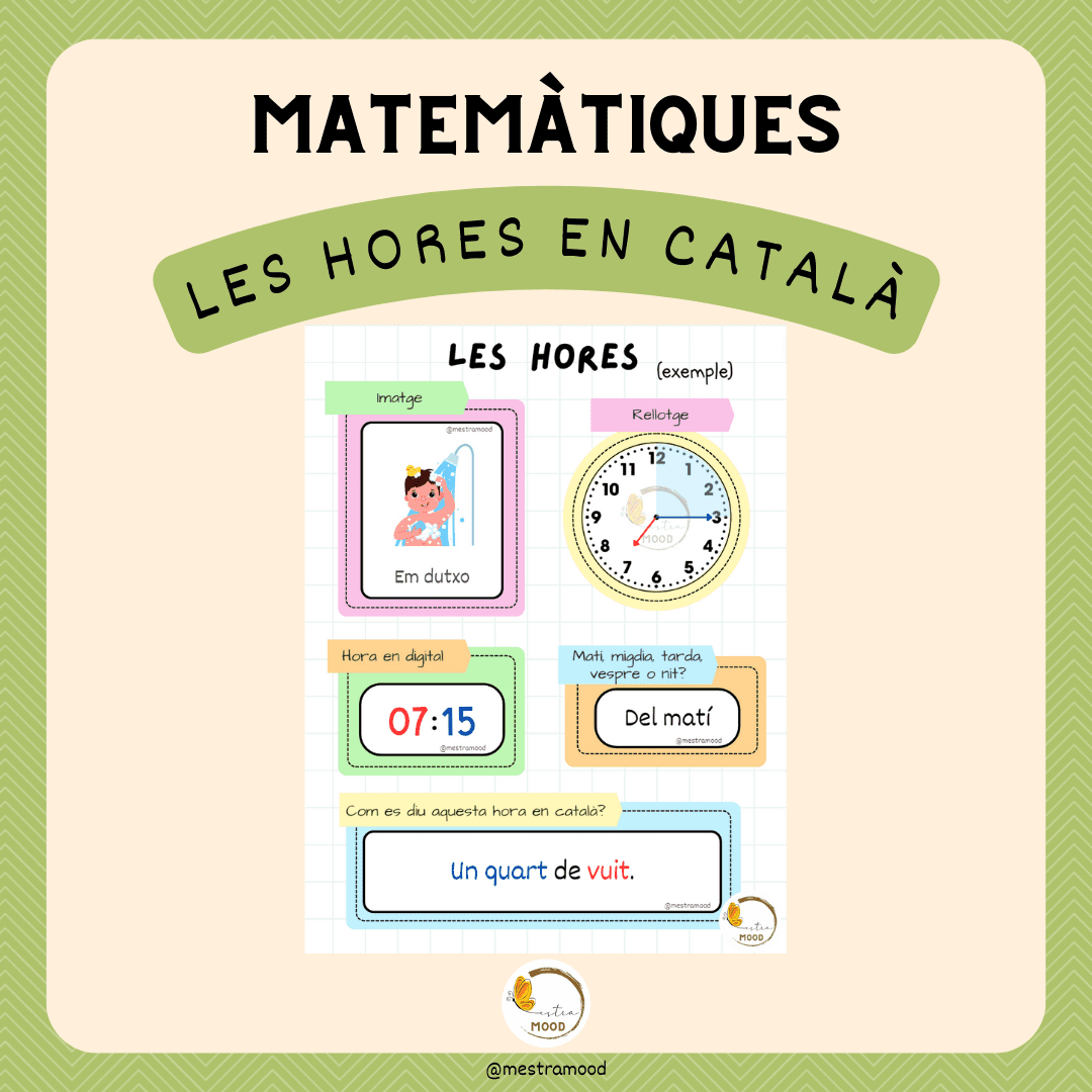 Les hores en català