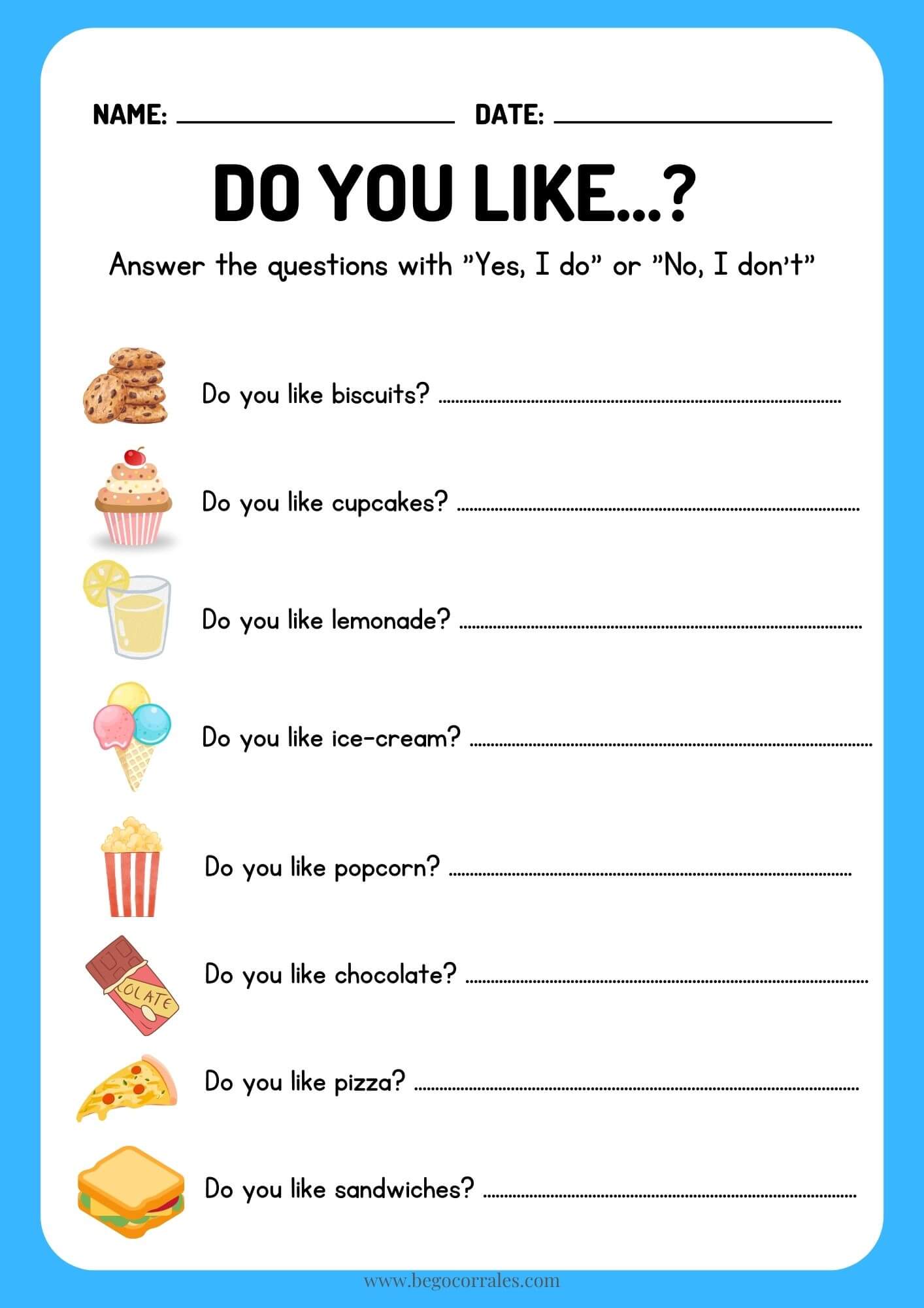 Happy Birthday vocabulary