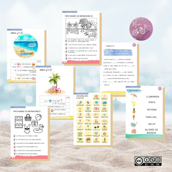 Passatemps d'estiu - Comprensió lectora