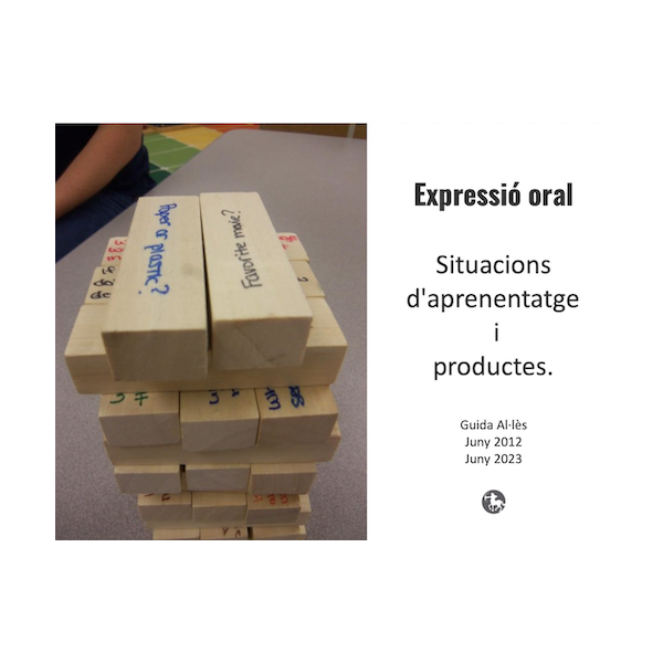 Situacions d'aprenentatge d'EXPRESSIÓ ORAL