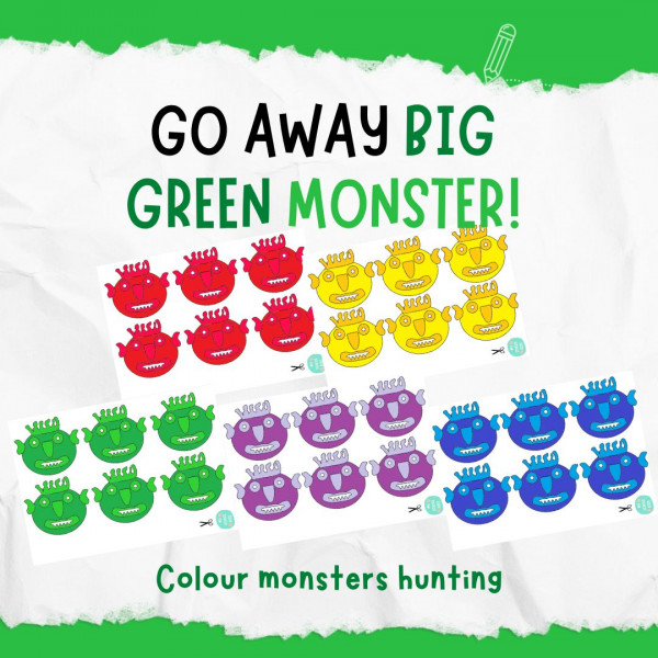 Colour monsters hunting (Go Away Big Green Monster)