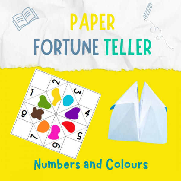 Colours and numbers Fortune Teller
