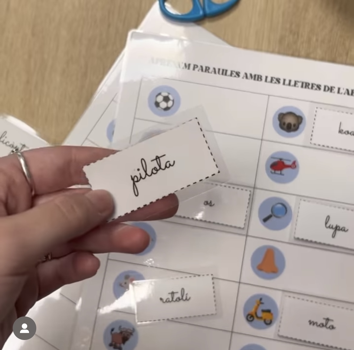 Aprenem a escriure l’abecedari