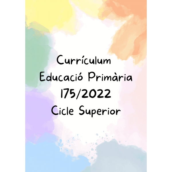 Checklist currículum - Cicle Superior