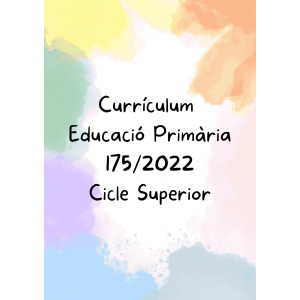 Checklist currículum - Cicle Superior (mostra)