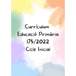 Checklist currículum - Cicle Inicial