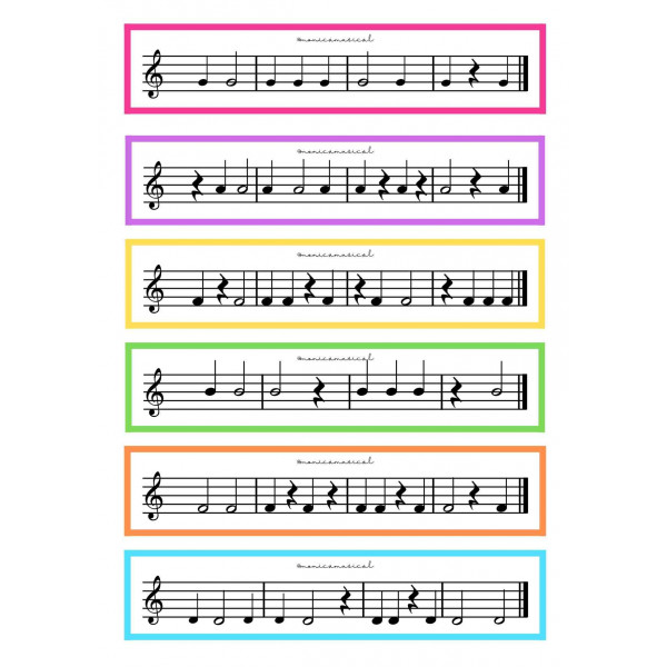 Escribimos, averiguamos y tocamos compases simples