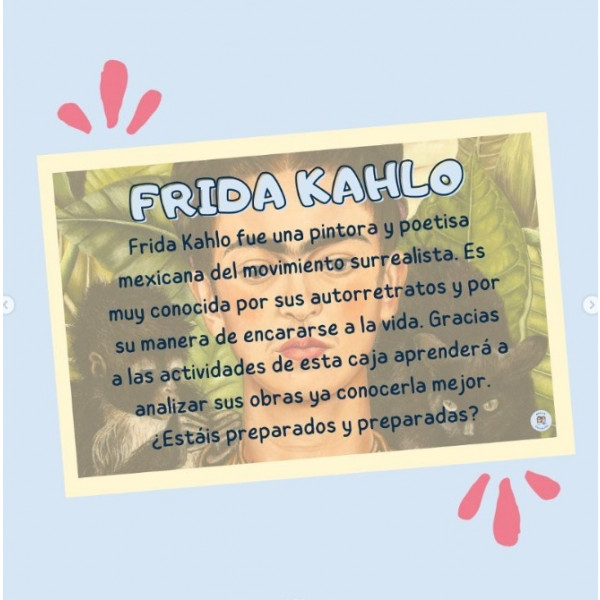 CAJA DE APRENDIZAJE: FRIDA KAHLO (CAST/CAT)