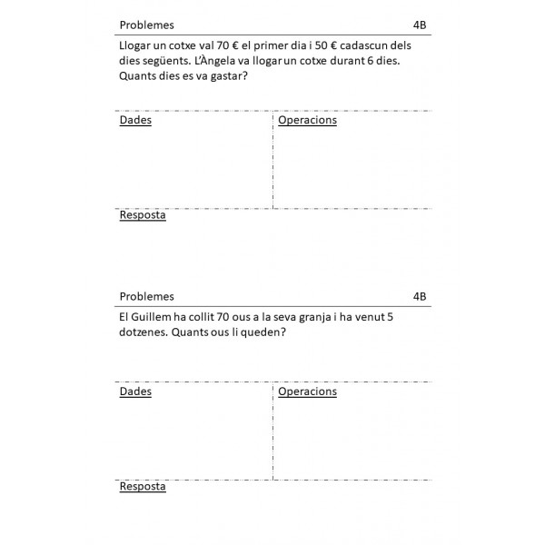 Problemes classificats - Nivell 4