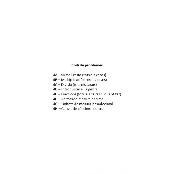 Problemes classificats - Nivell 4