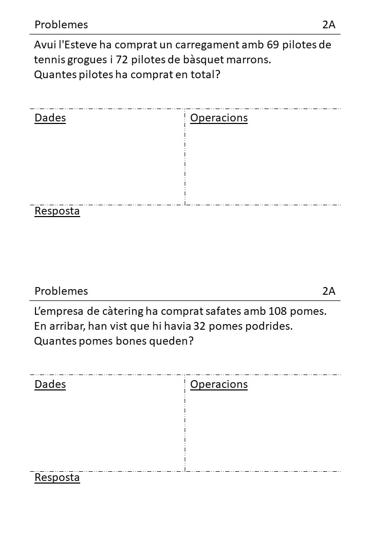 Problemes classificats - Nivell 2
