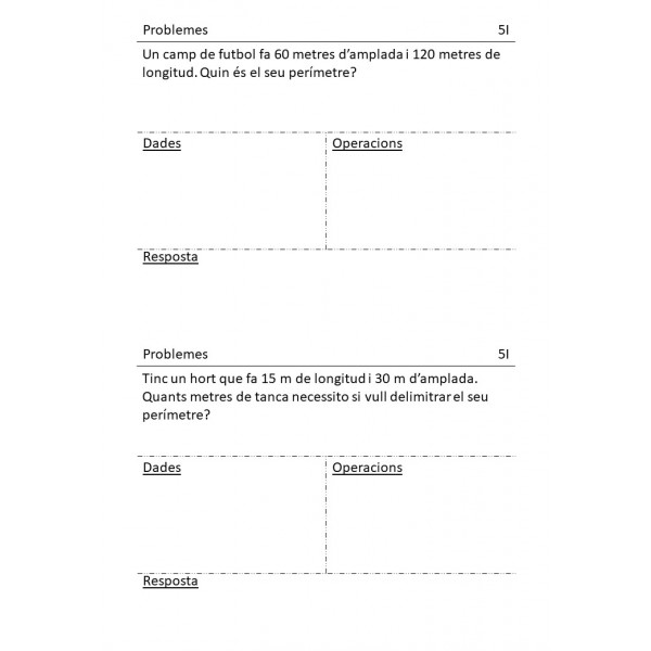 Lot de problemes classificats - Nivells 1 a 5