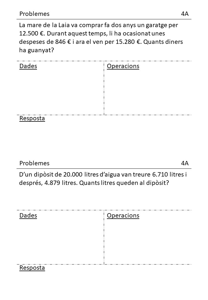 Problemes classificats - Nivell 4
