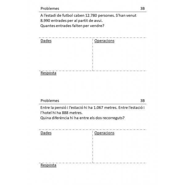 Problemes classificats - Nivell 3