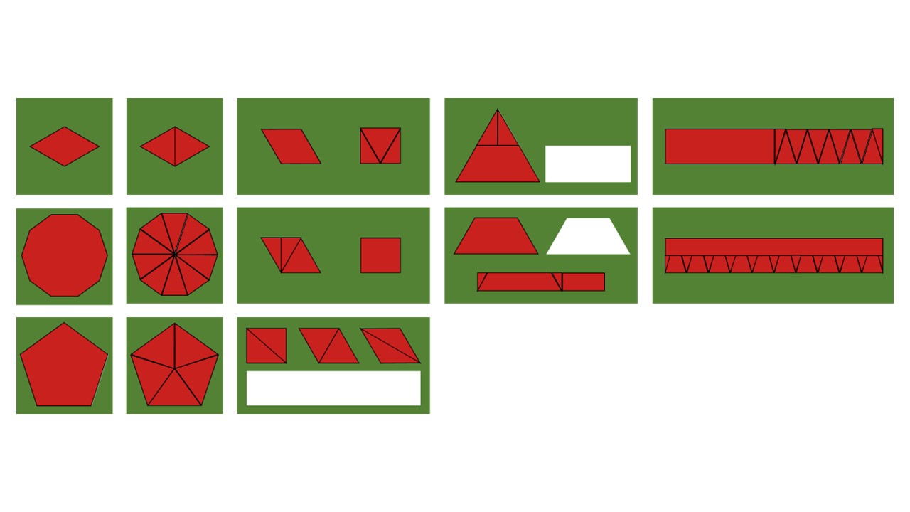 Material de equivalencias (Montessori)