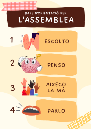 BASE ORIENTACIÓ PER A L'ASSEMBLEA i RACONS