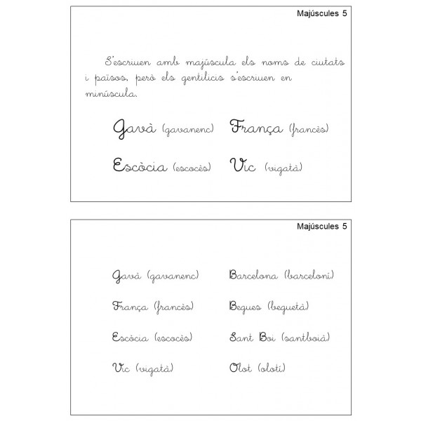 Normes ortogràfiques (Amb exemples i excepcions)