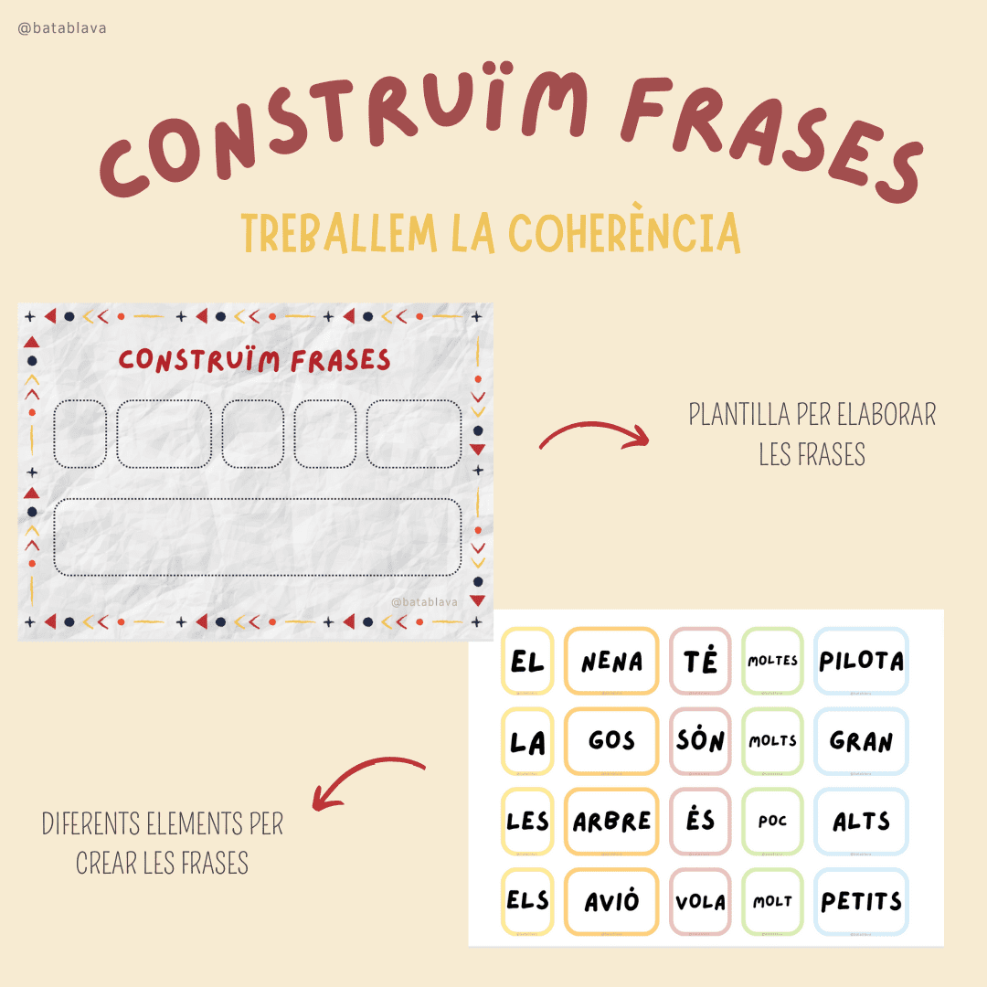 Construïm frases