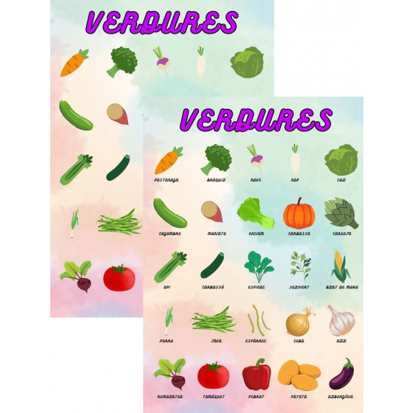 Verdures - Pòster
