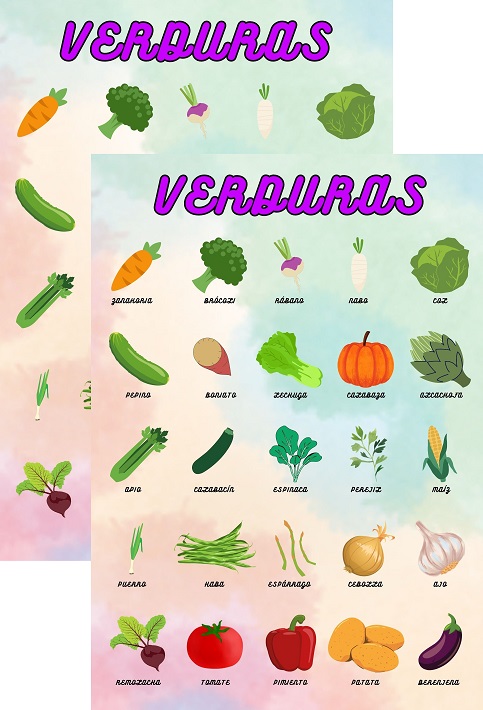 Verduras - Póster