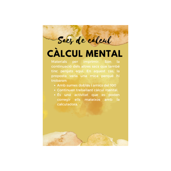 Sacs de càlcul 2