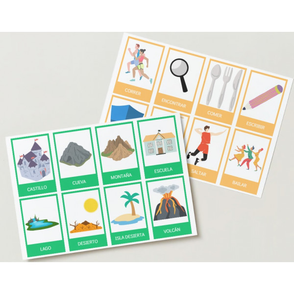 Juego para crear historias