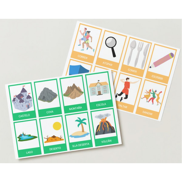 Crear historias: Xogo educativo inspirador