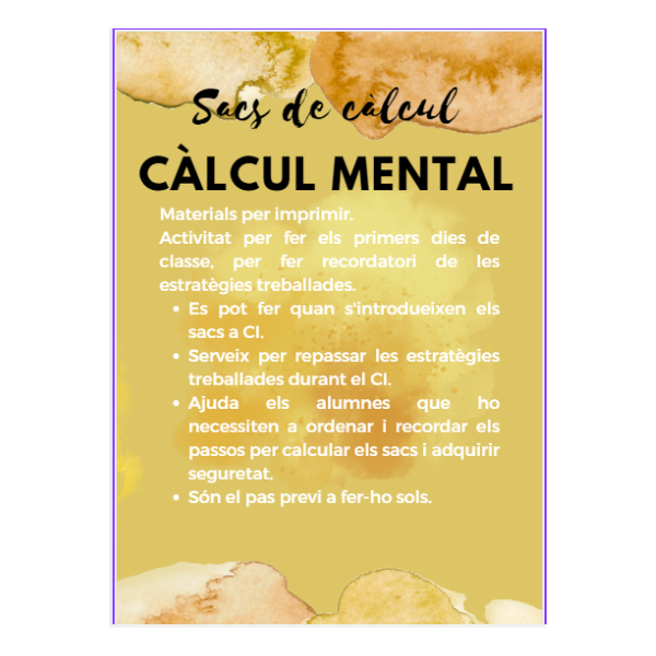 Instruccions per fer els sacs.