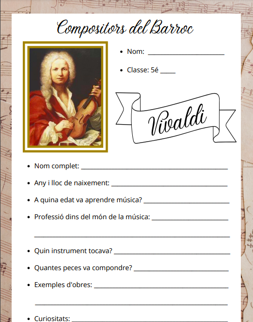 COMPOSITORS DEL BARROC