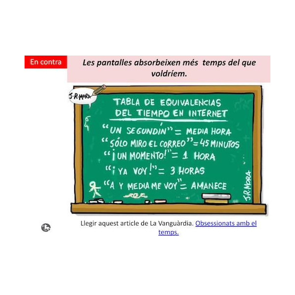 Debat. Les pantalles ens fan superficials?
