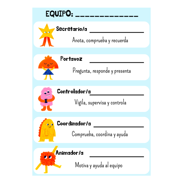 ROLES COOPERATIVOS