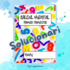 Solucionari càlcul mental - 1T CS